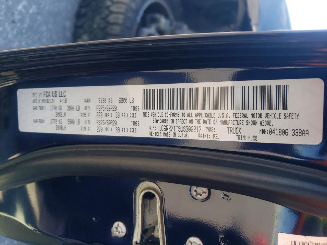 2018 RAM 1500