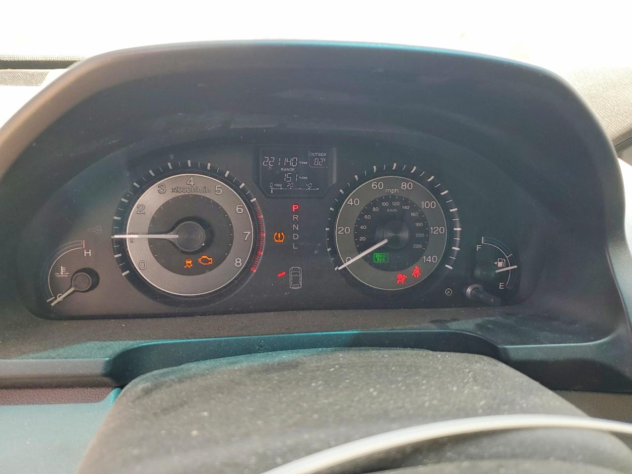 2012 HONDA ODYSSEY