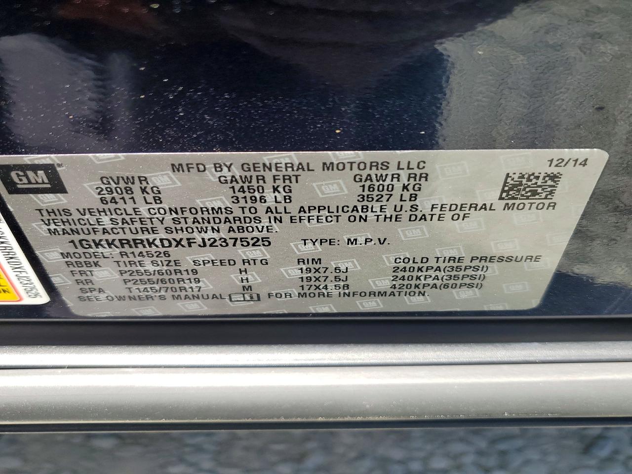 2015 GMC ACADIA