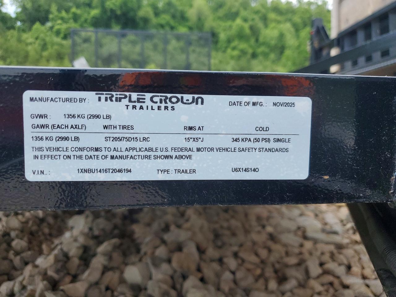 2026 TRIPLE CROWN UNKNOWN