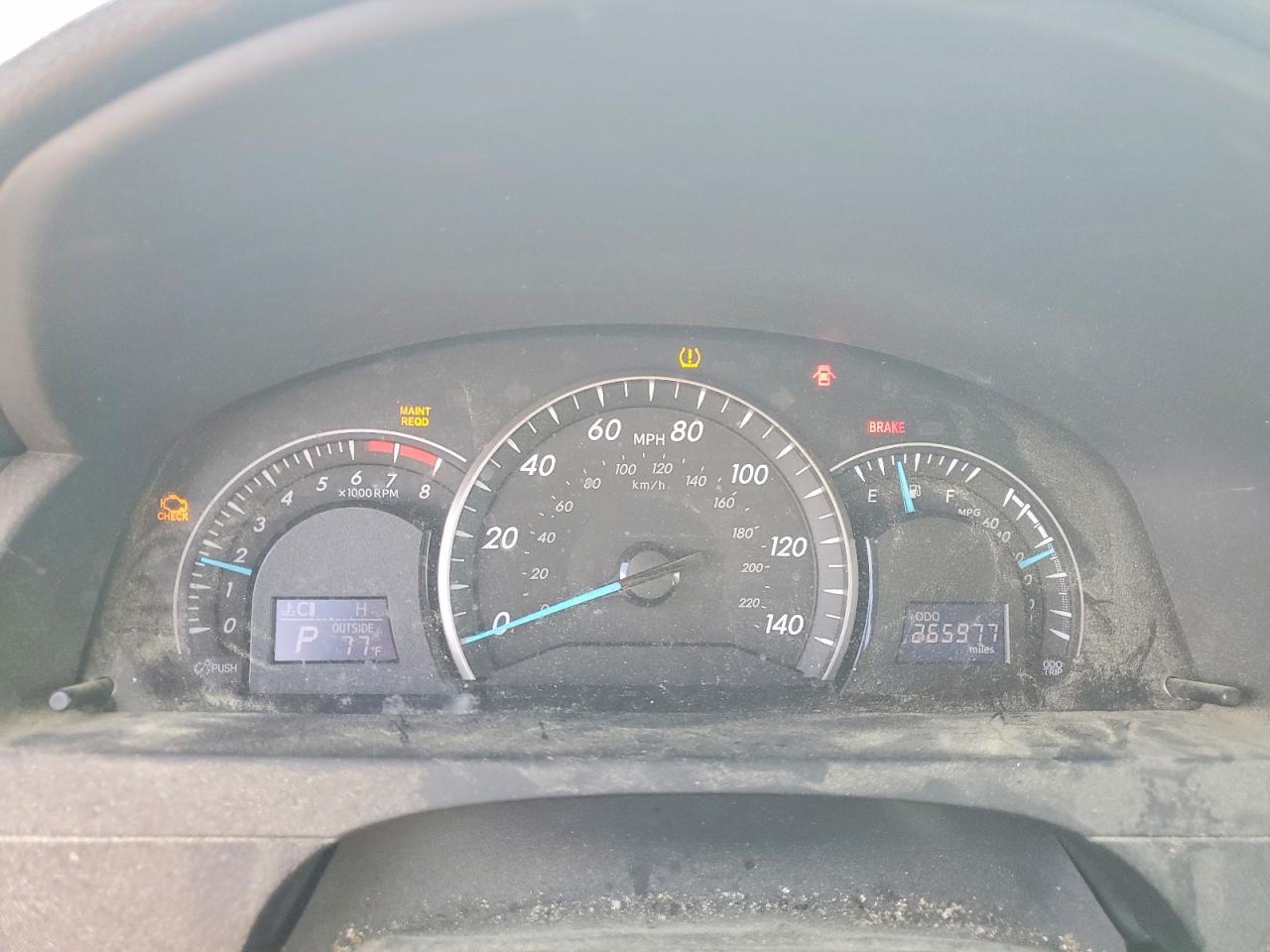 2012 TOYOTA CAMRY