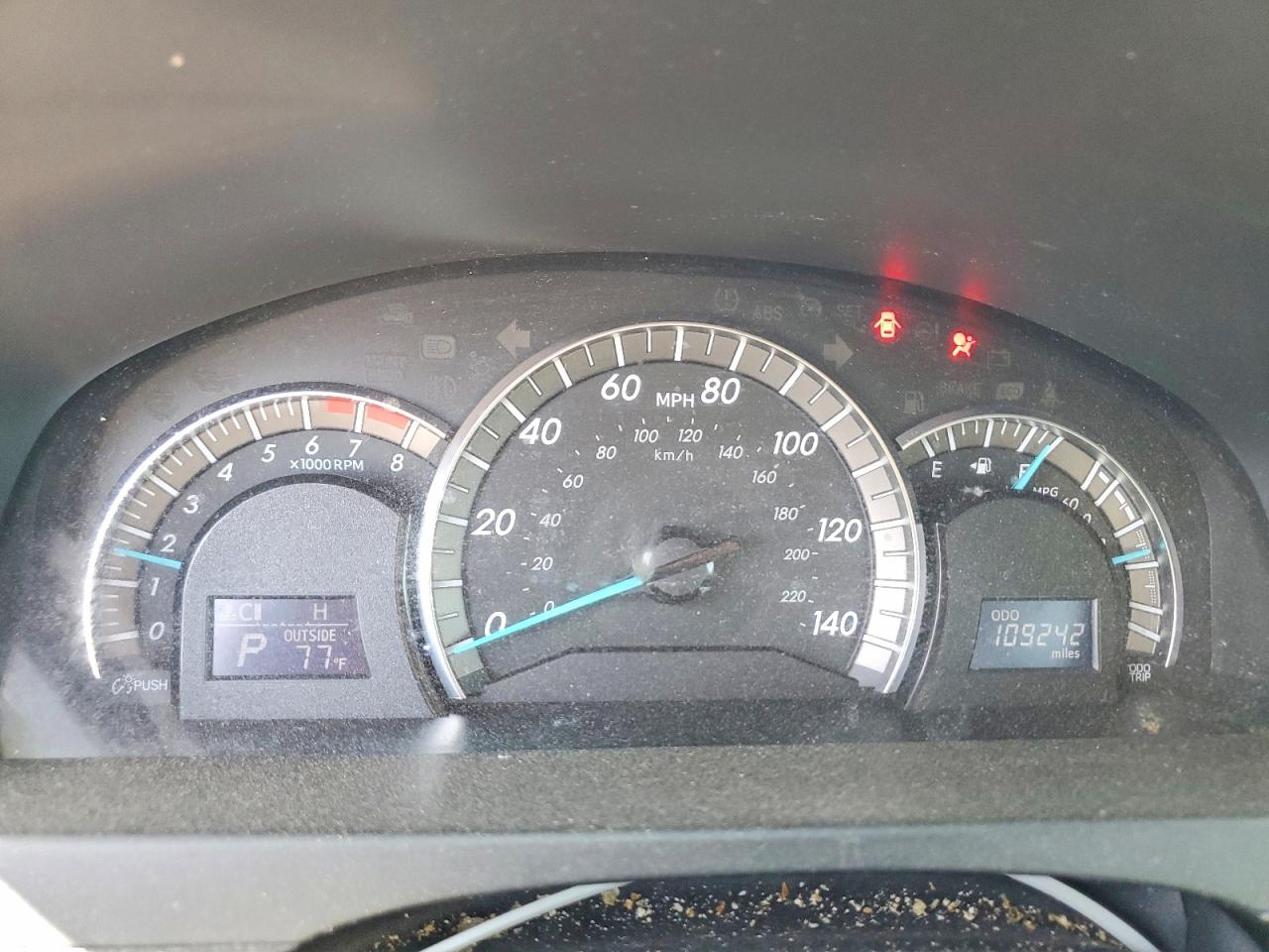2012 TOYOTA CAMRY