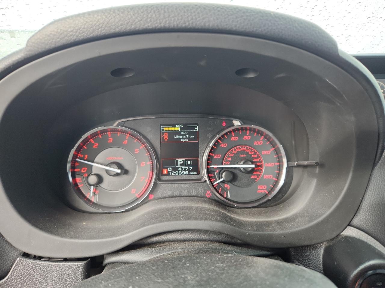 2015 SUBARU WRX