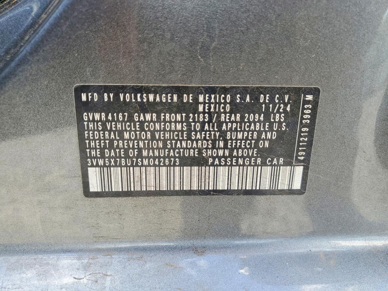 2025 VOLKSWAGEN JETTA