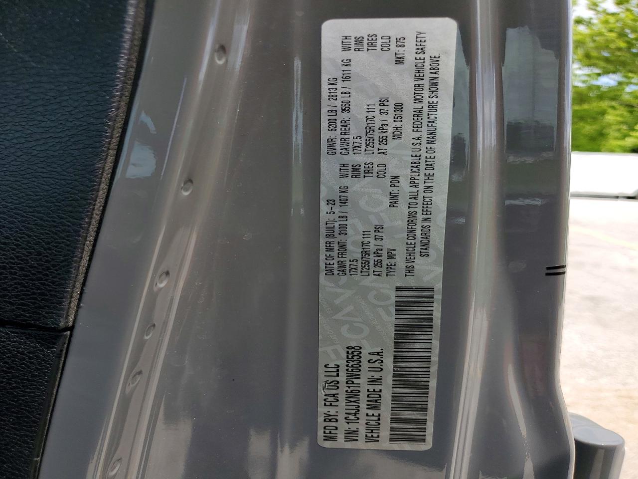 2023 JEEP WRANGLER