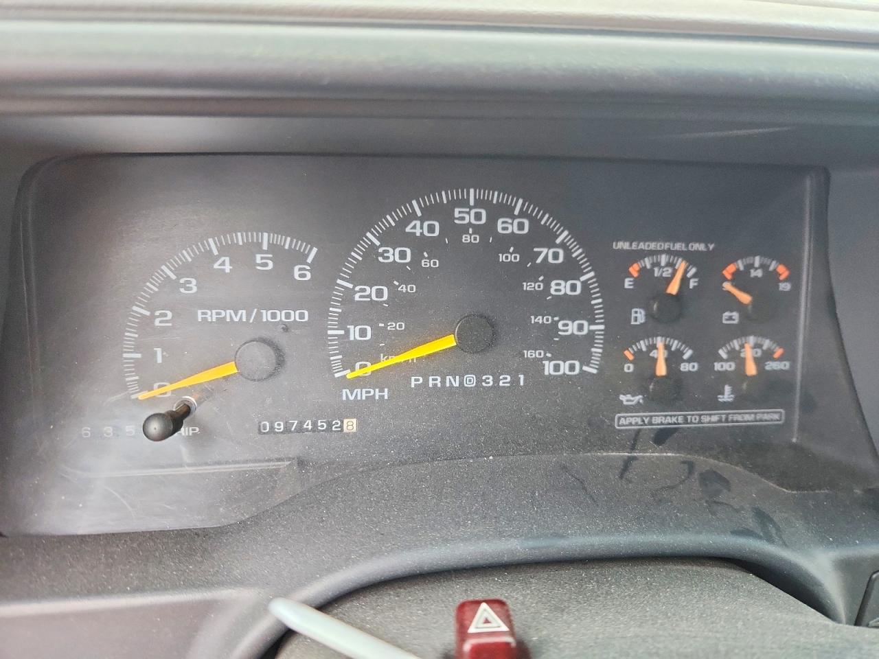 1998 CHEVROLET GMT