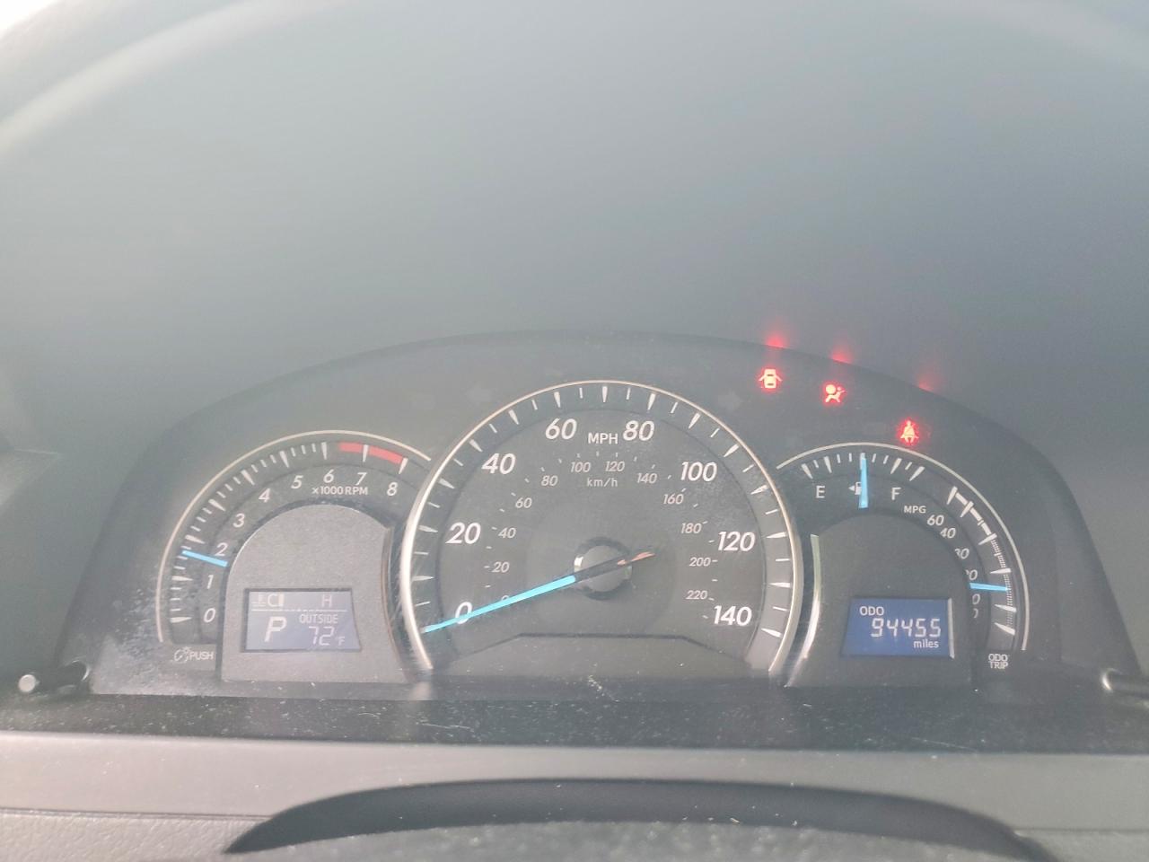 2012 TOYOTA CAMRY