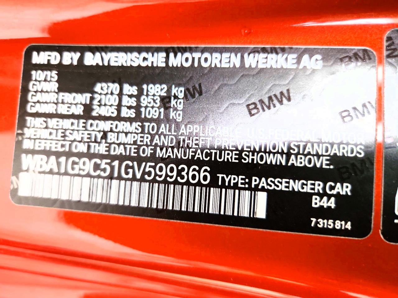2016 BMW 2 SERIES
