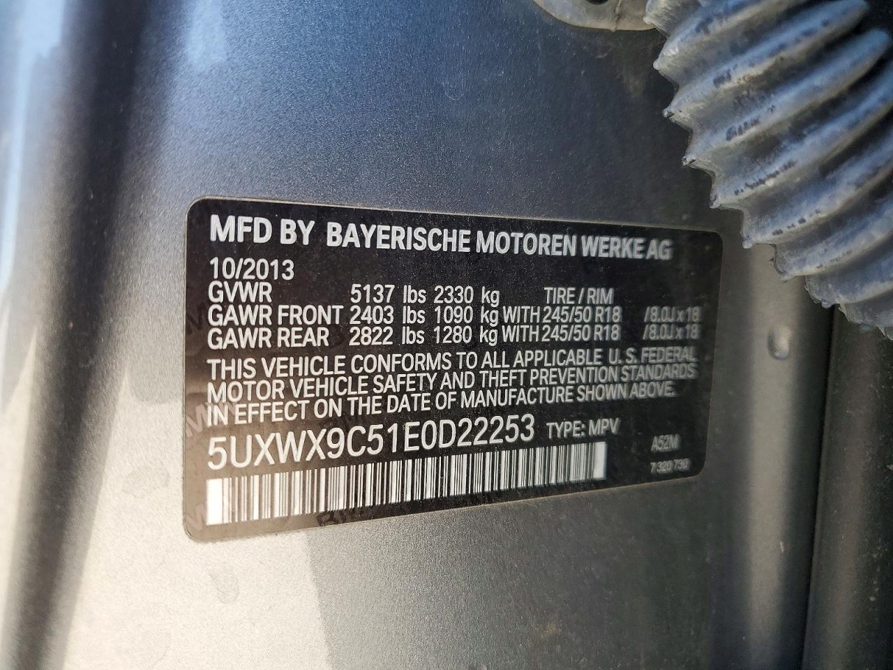 2014 BMW X3