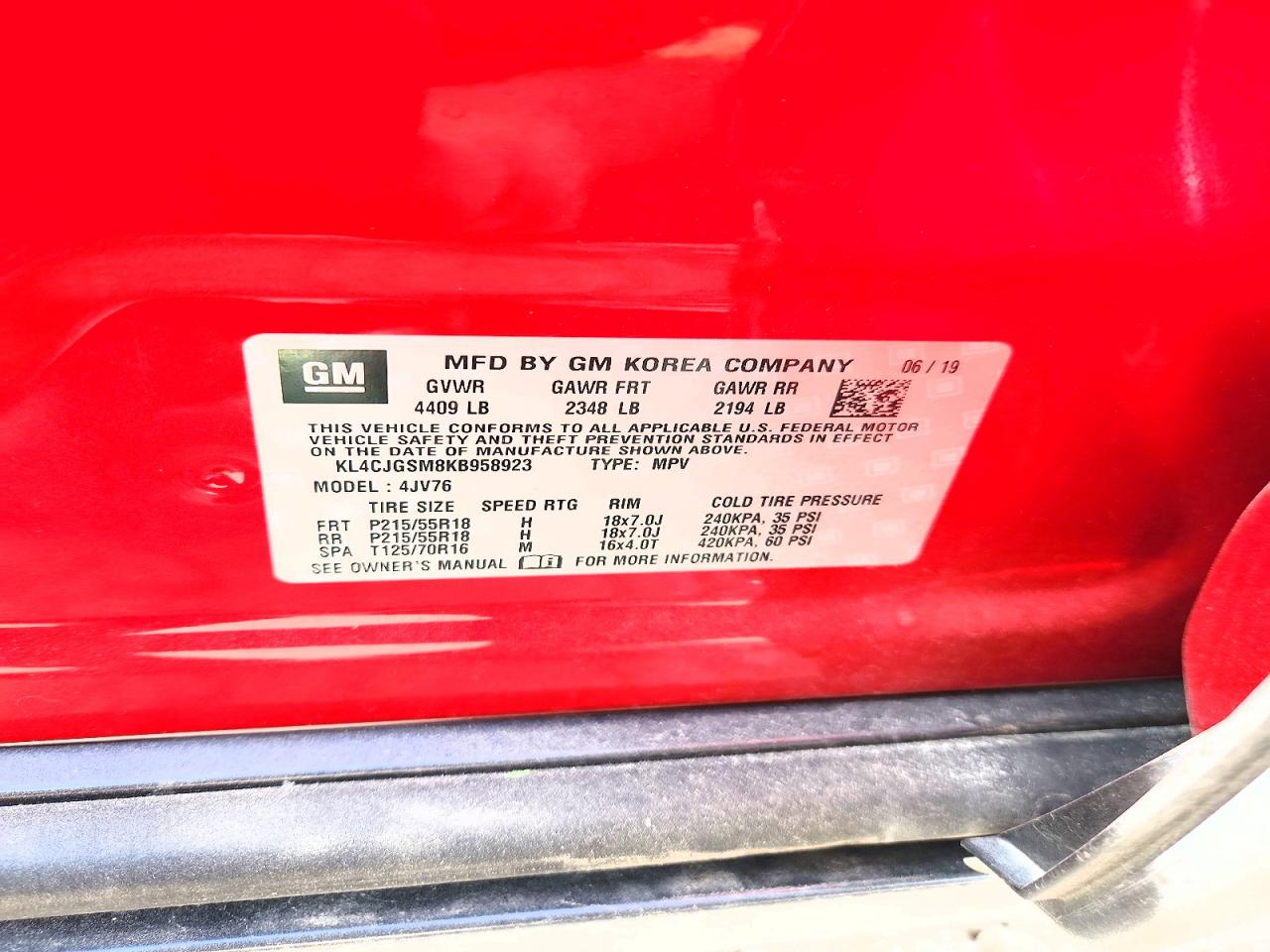 2019 BUICK ENCORE