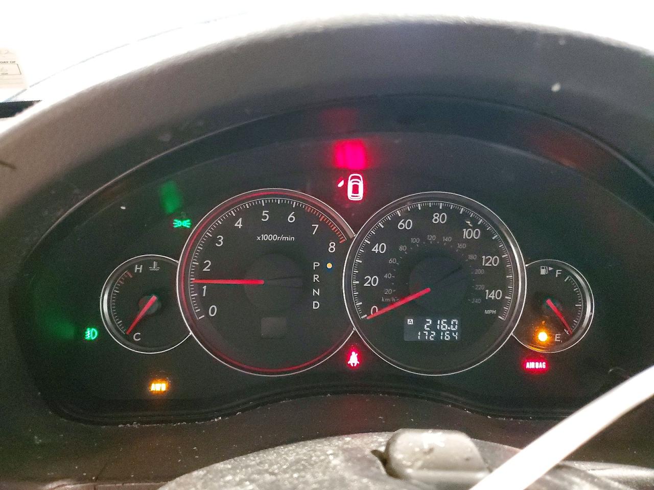 2008 SUBARU OUTBACK