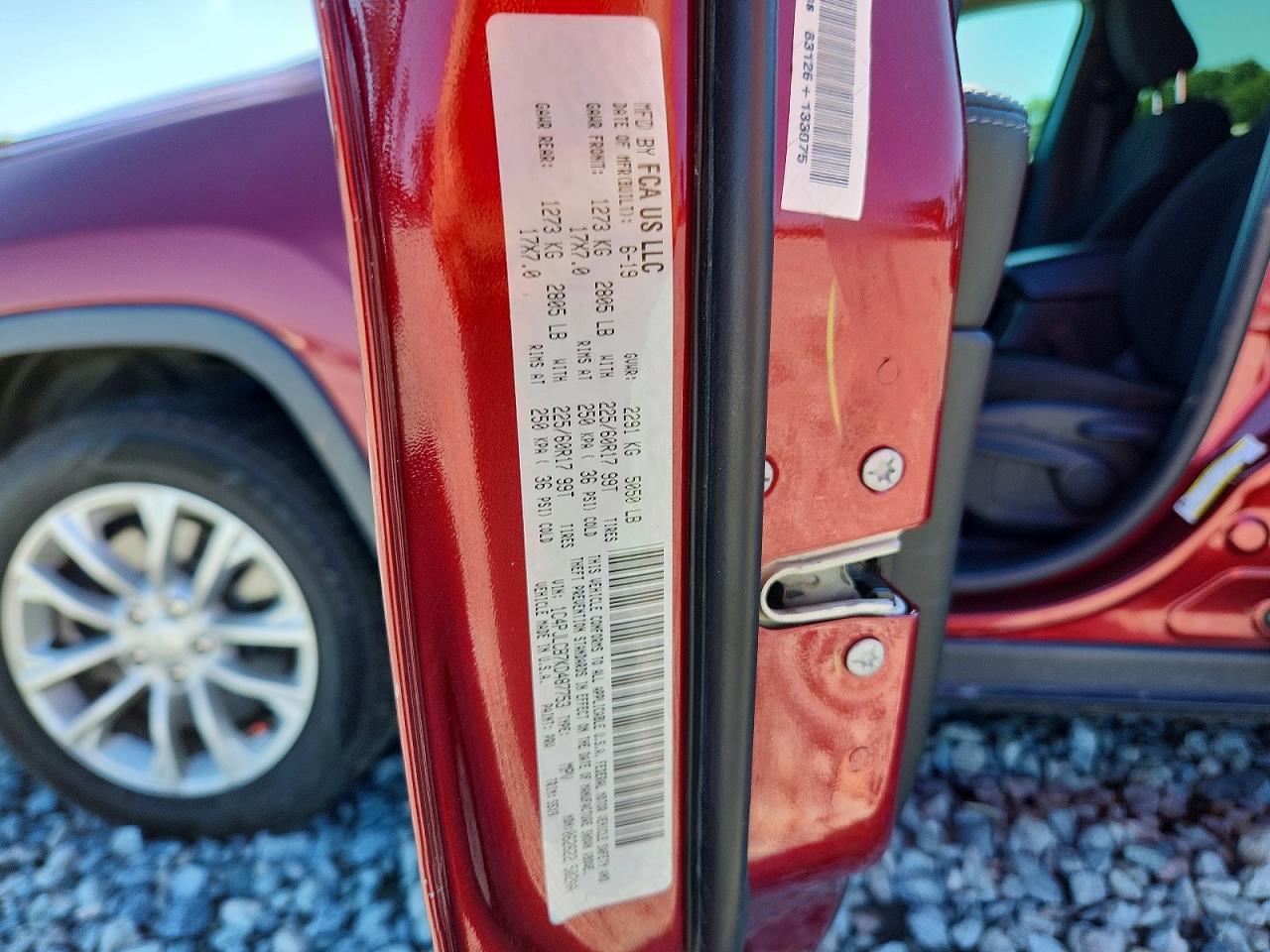 2019 JEEP GRAND CHER