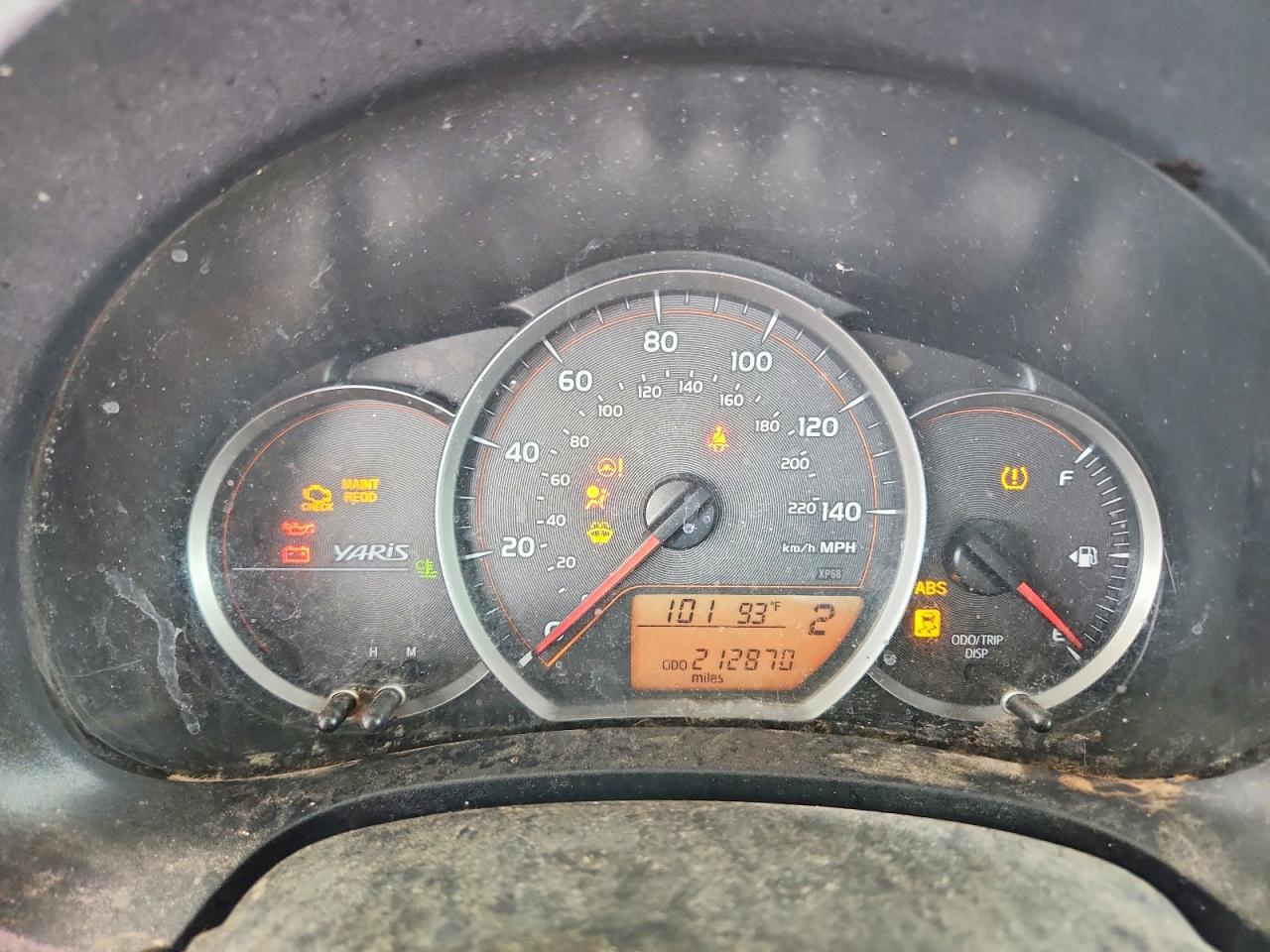 2012 TOYOTA YARIS