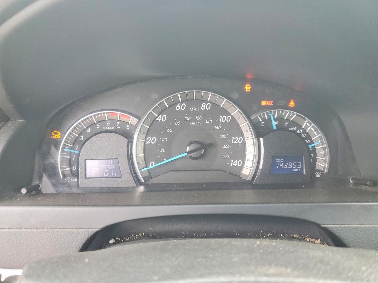2012 TOYOTA CAMRY