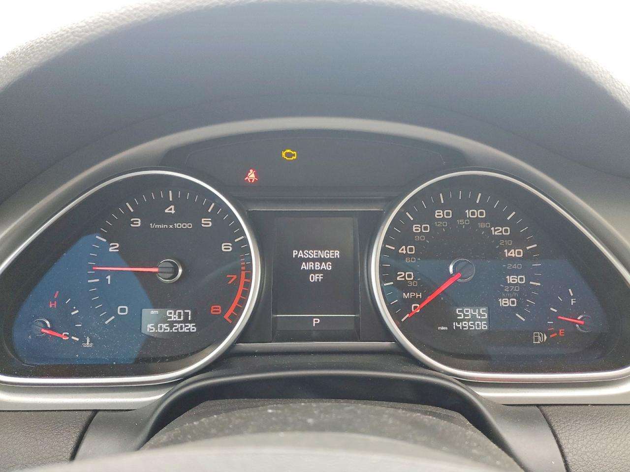 2012 AUDI Q7