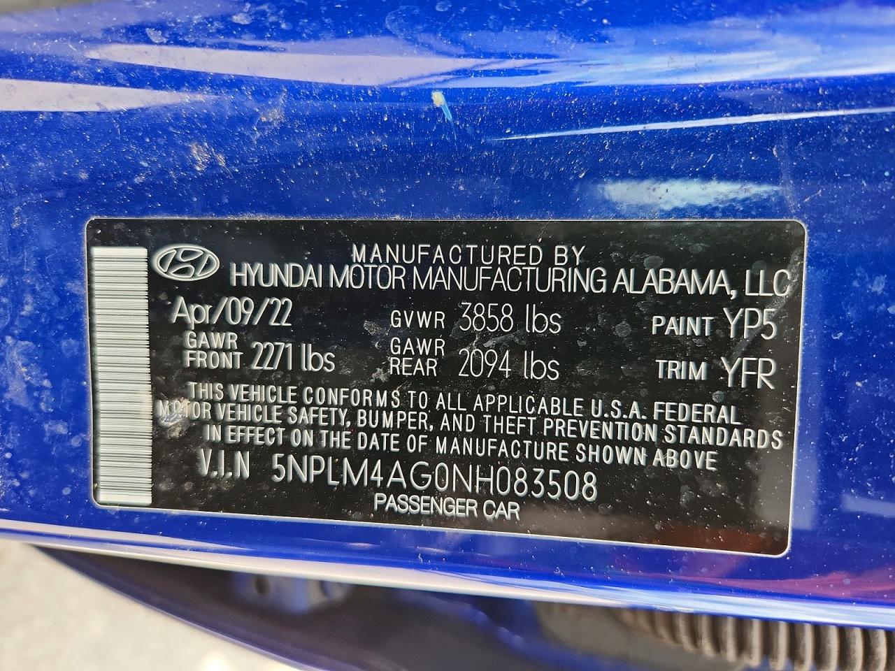 2022 HYUNDAI ELANTRA