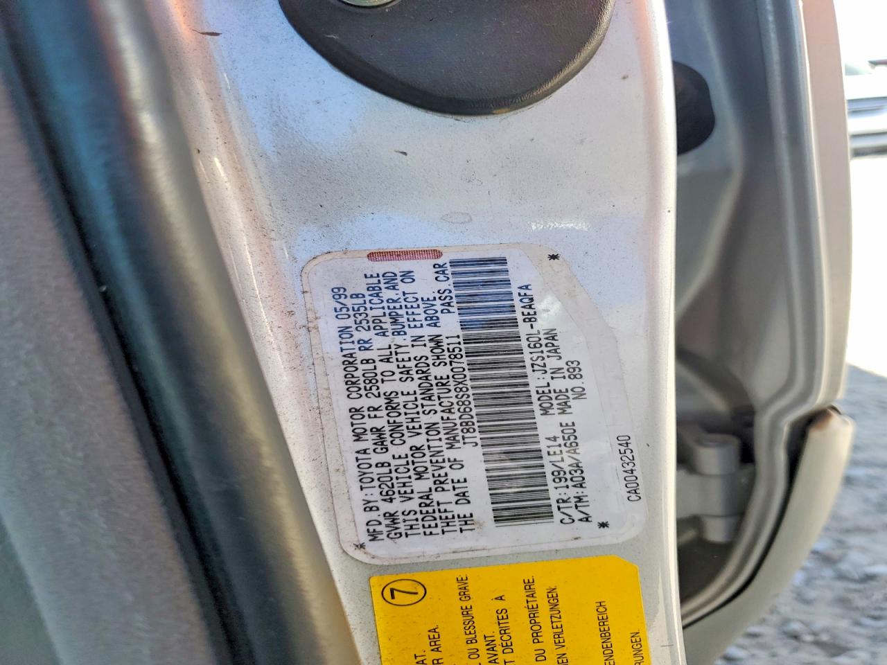 1999 LEXUS GS300
