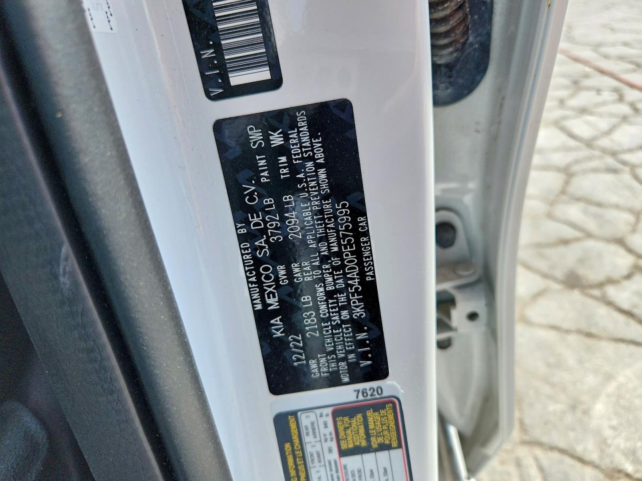 2023 KIA FORTE