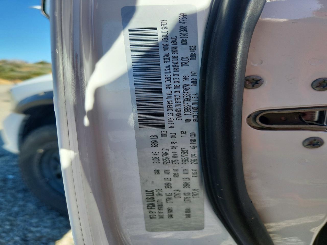 2019 RAM 1500