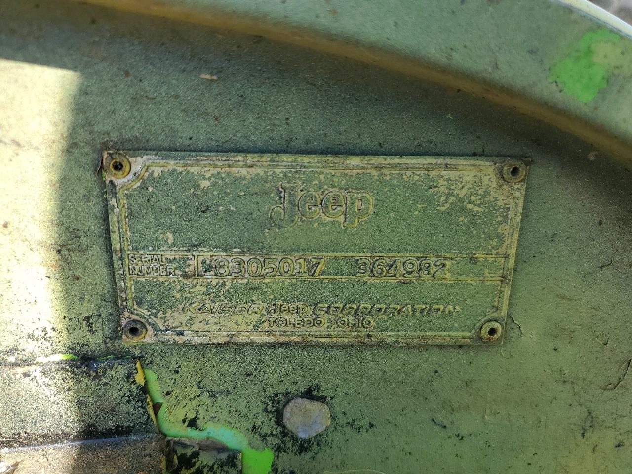 1970 JEEP CJ