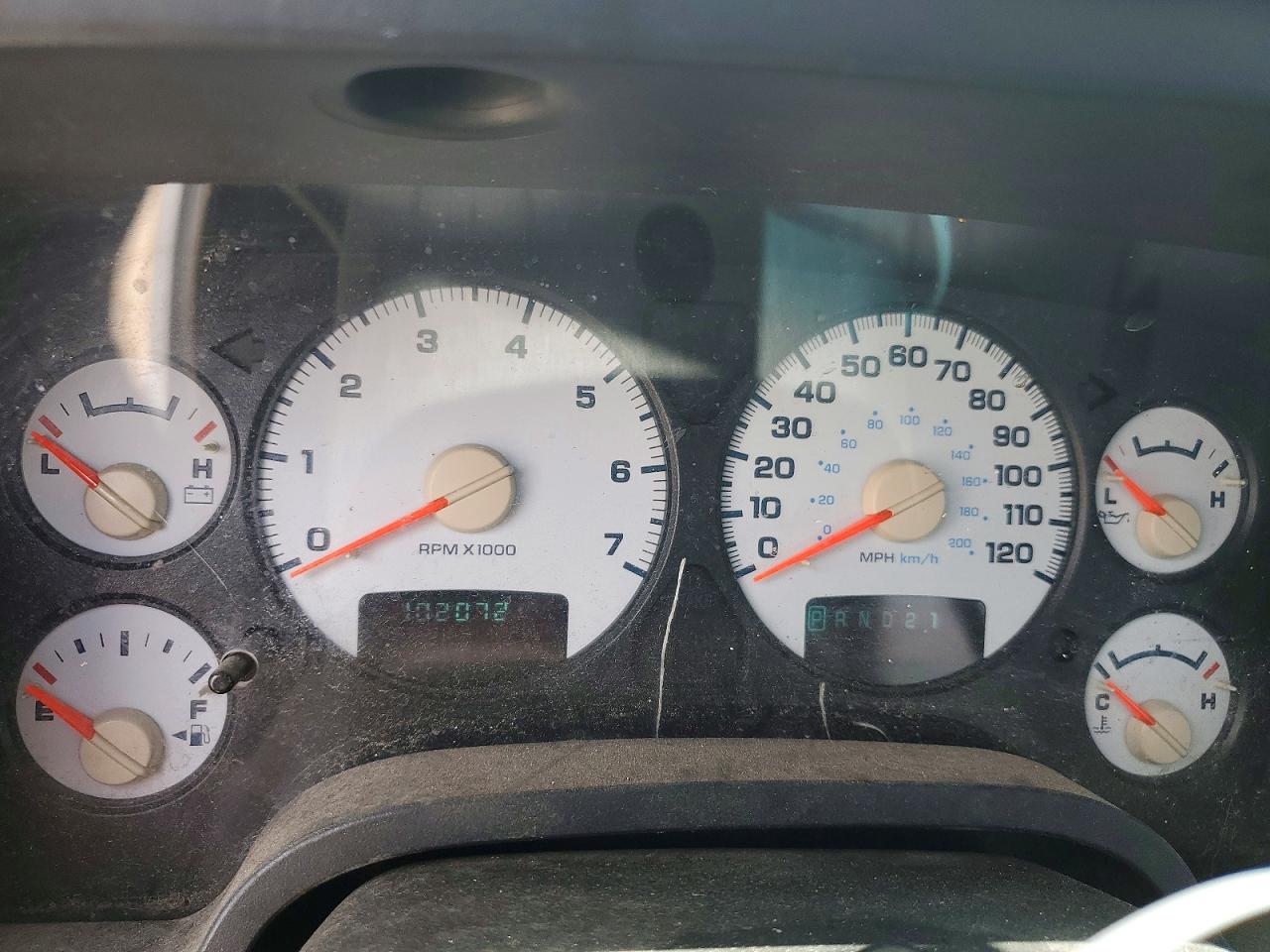 2002 DODGE RAM 1500