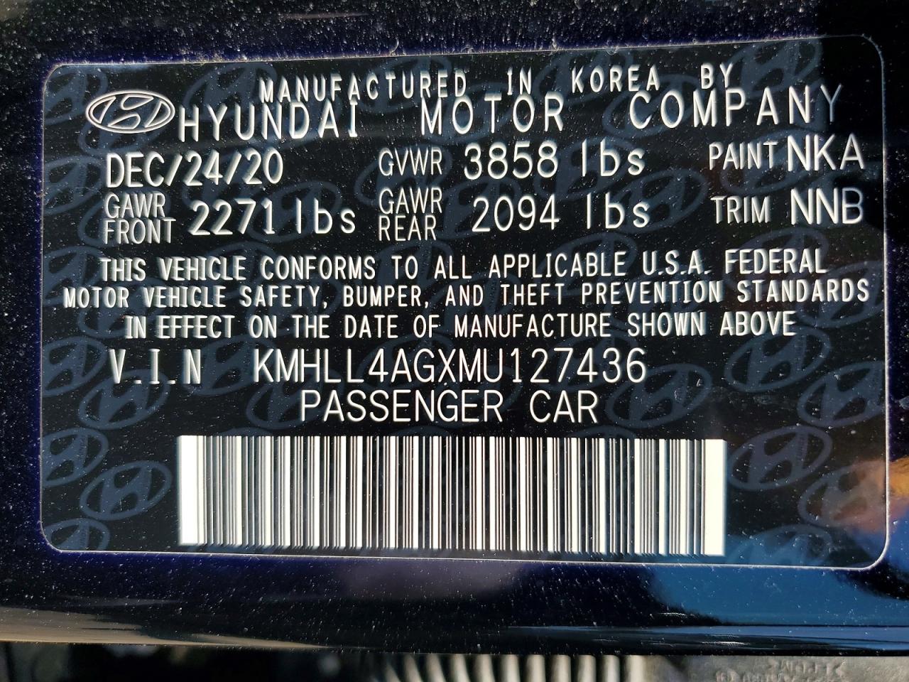 2021 HYUNDAI ELANTRA