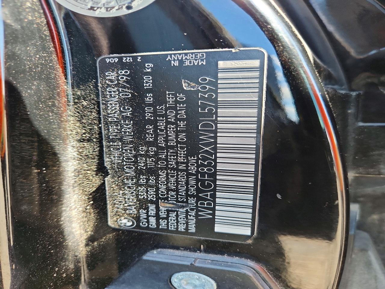 1998 BMW 7 SERIES