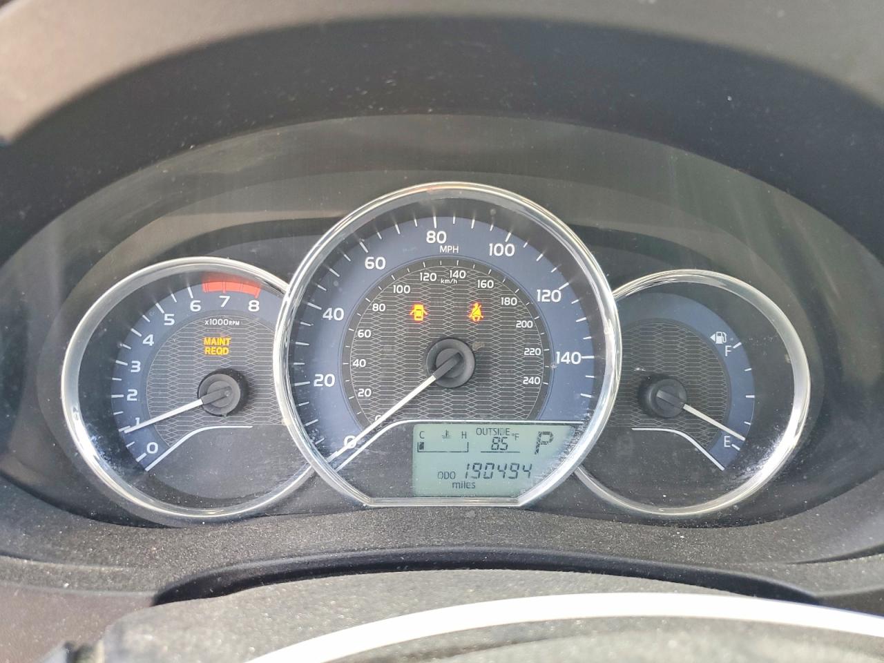 2016 TOYOTA COROLLA