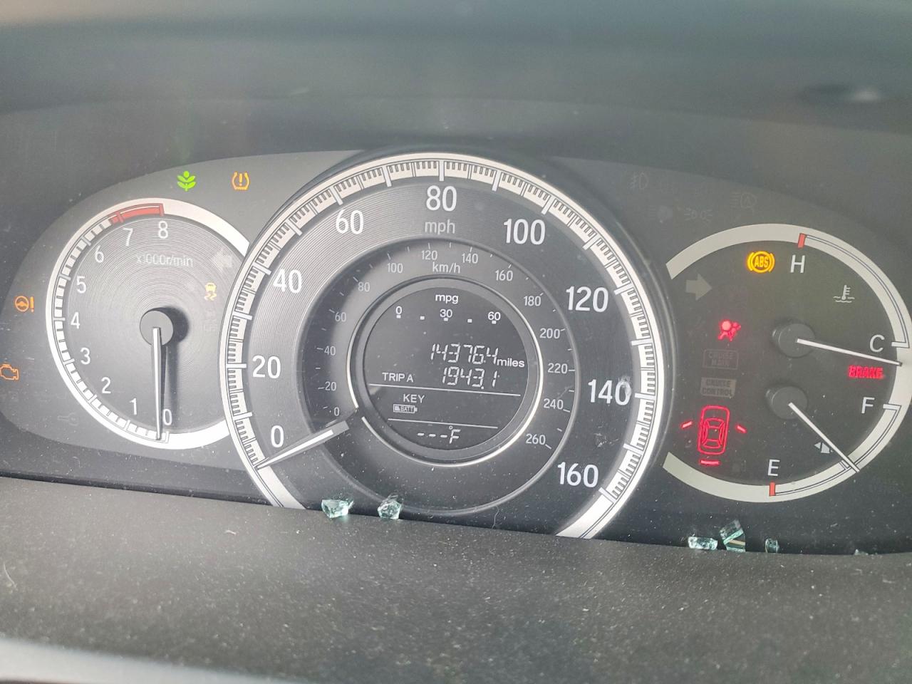 2016 HONDA ACCORD