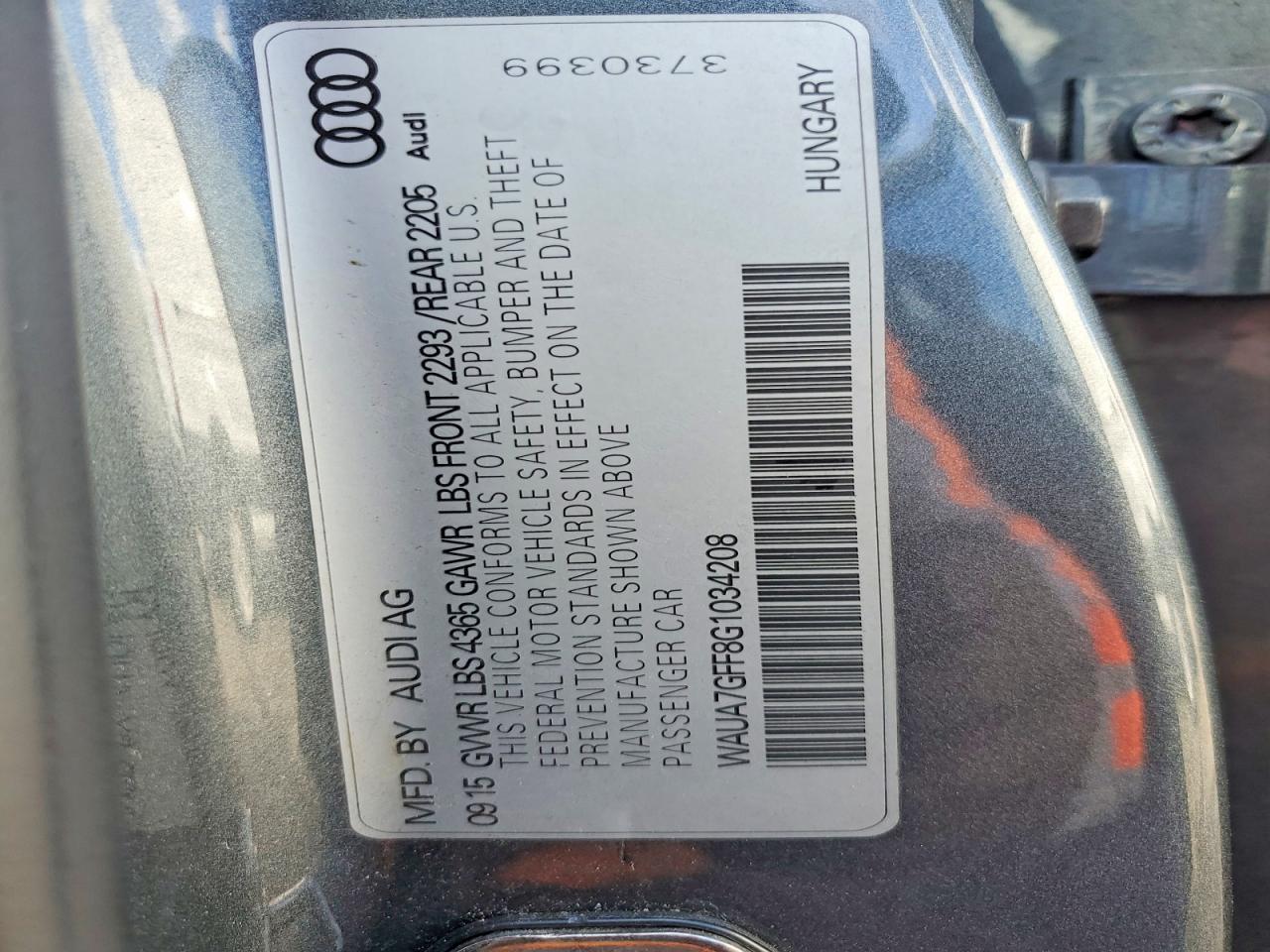 2016 AUDI A3