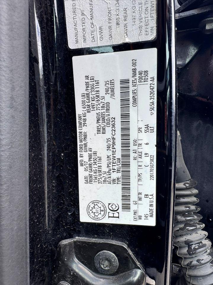 2017 FORD F150