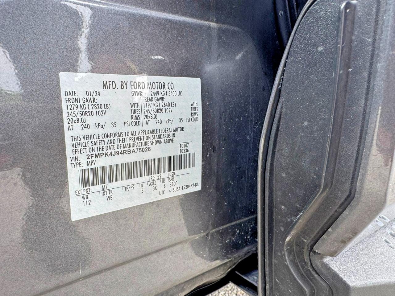 2024 FORD EDGE