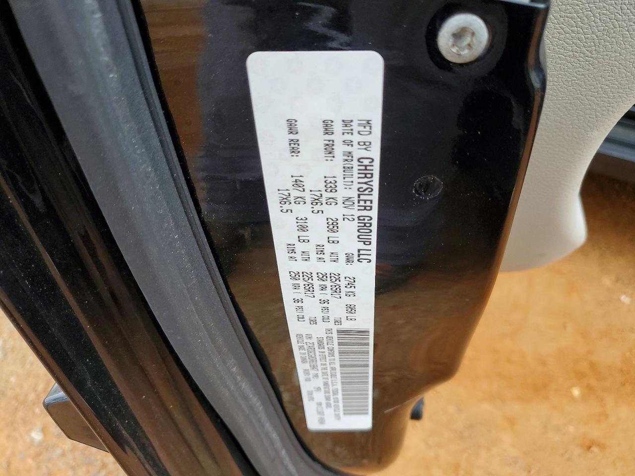 2013 DODGE CARAVAN