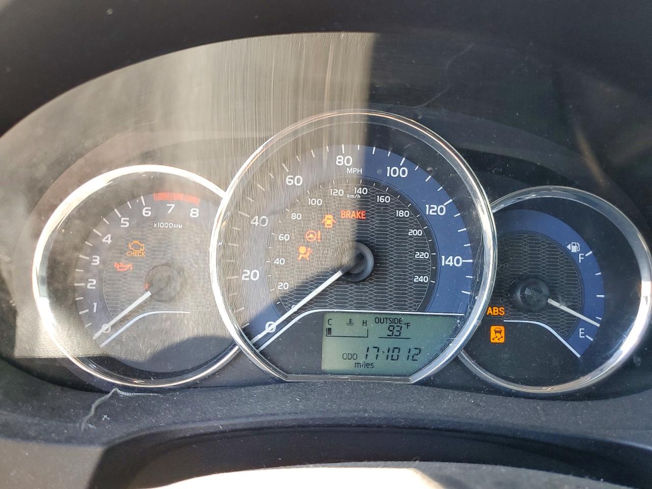 2016 TOYOTA COROLLA