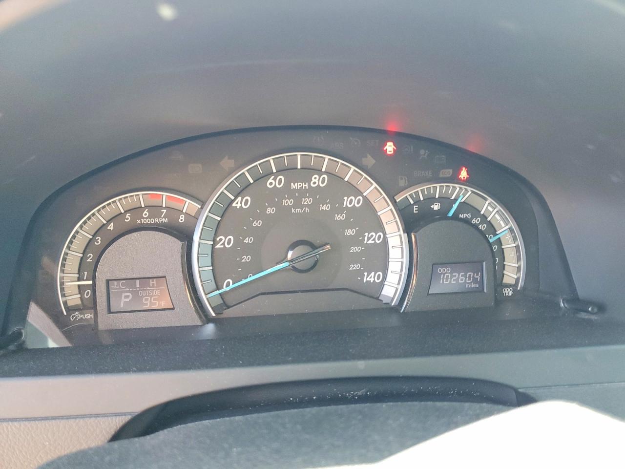 2012 TOYOTA CAMRY
