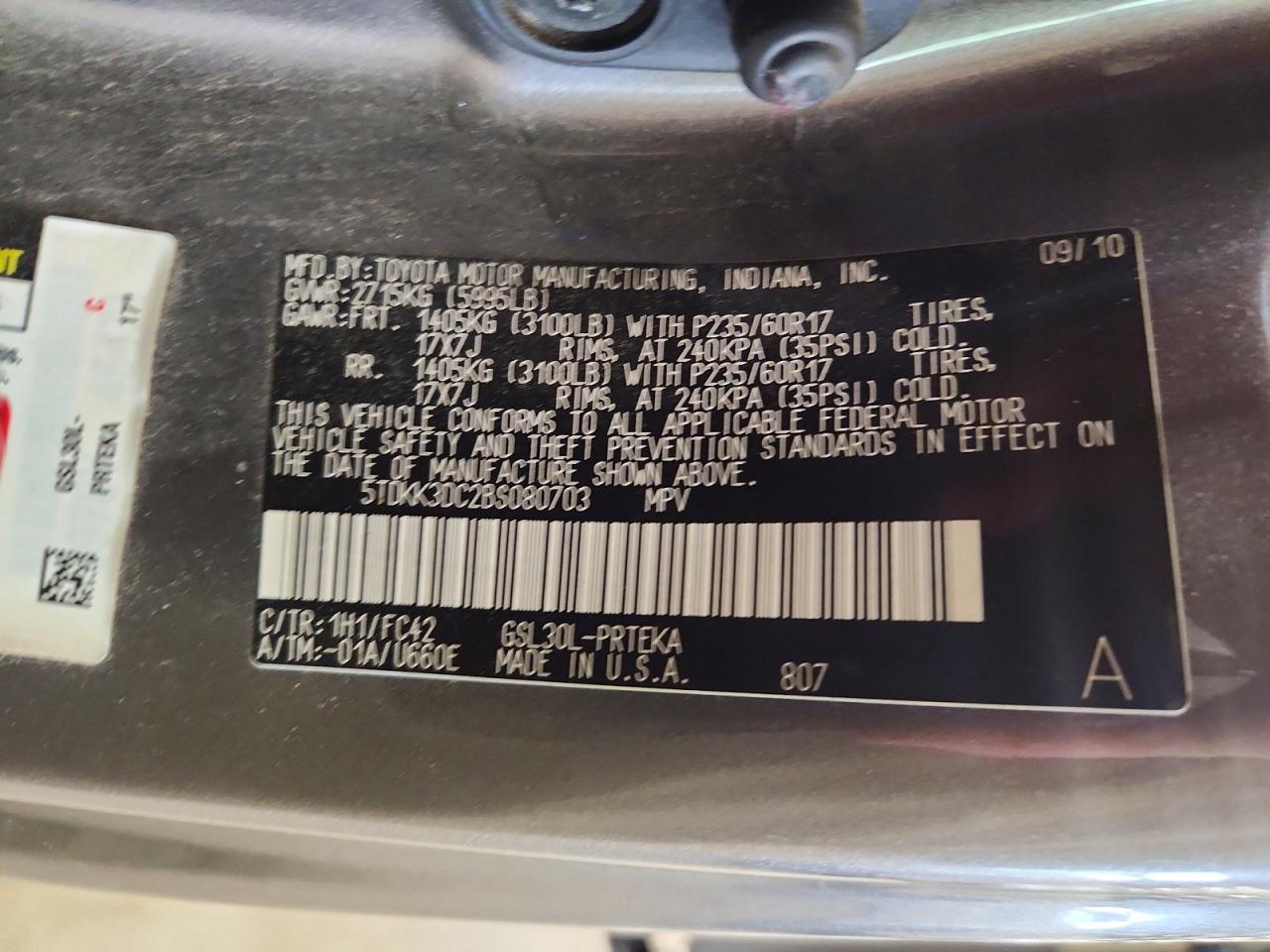 2011 TOYOTA All Models