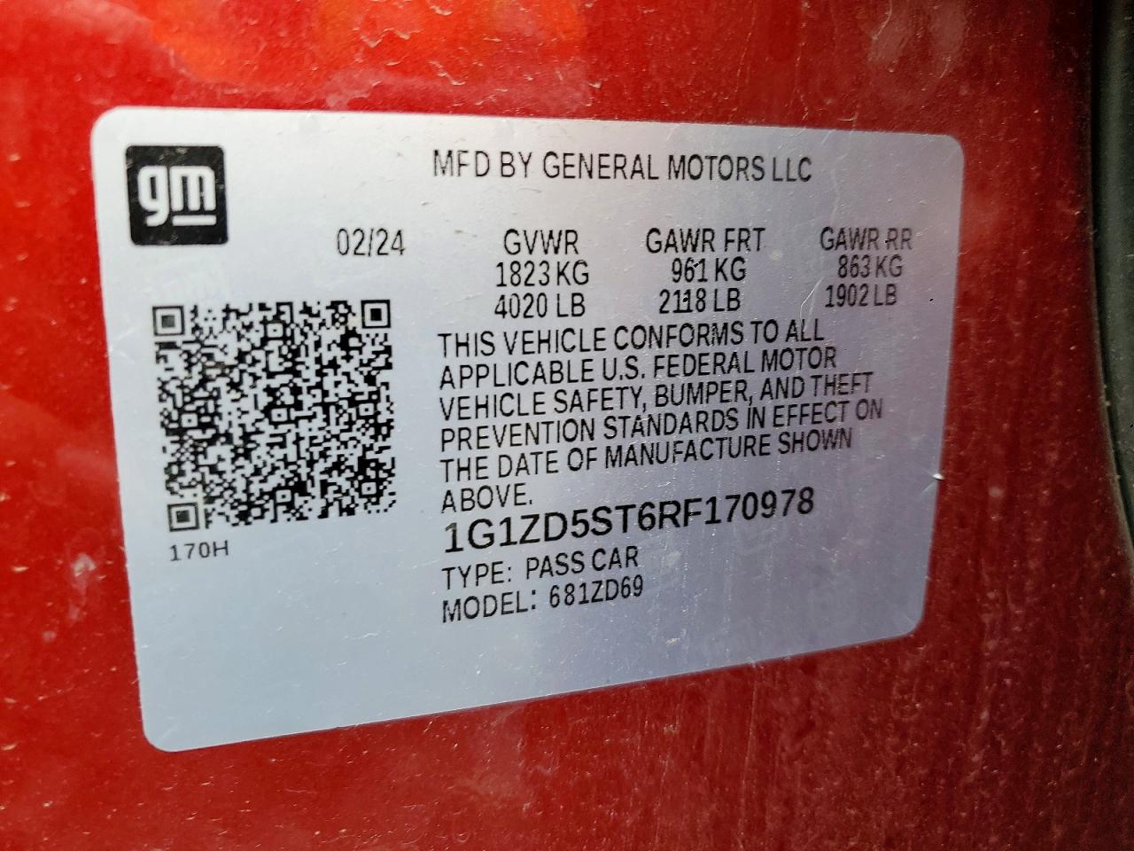 2024 CHEVROLET MALIBU