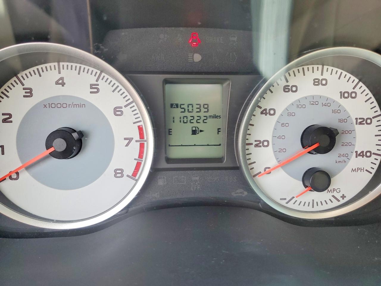 2013 SUBARU IMPREZA