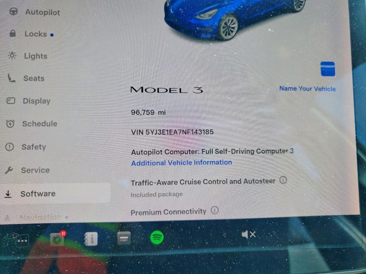 2022 TESLA MODEL 3