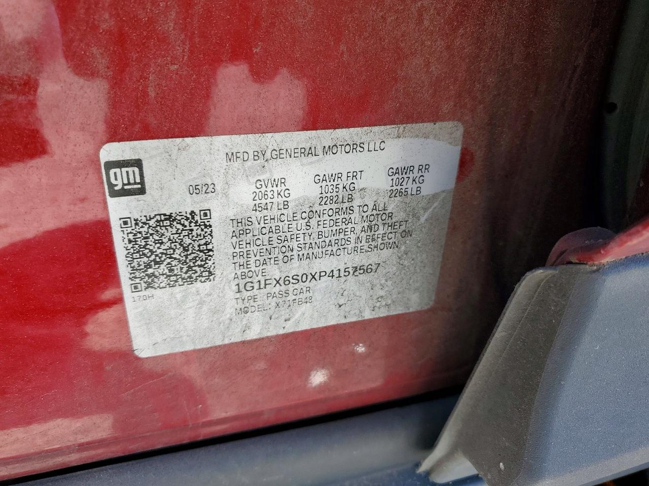 2023 CHEVROLET BOLT
