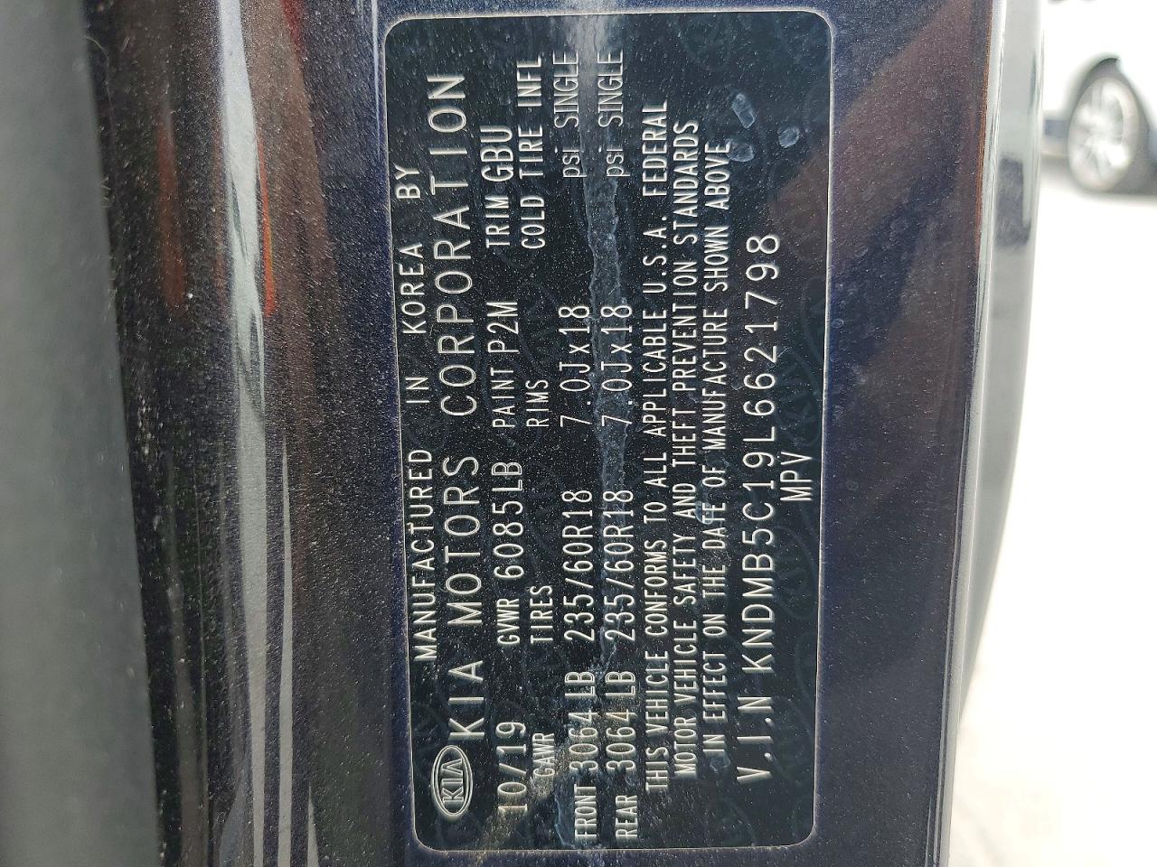 2020 KIA SEDONA