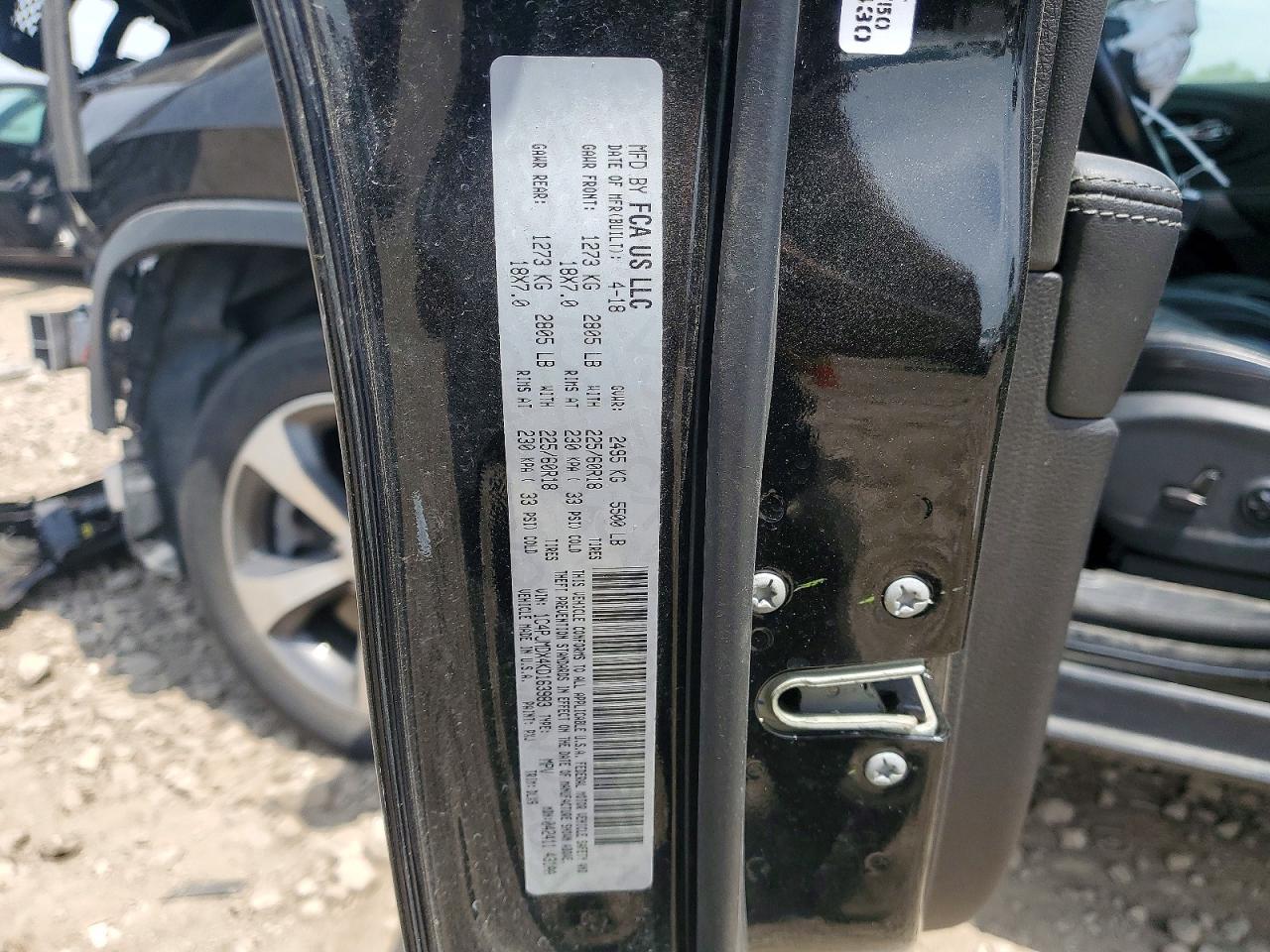 2019 JEEP GRAND CHER