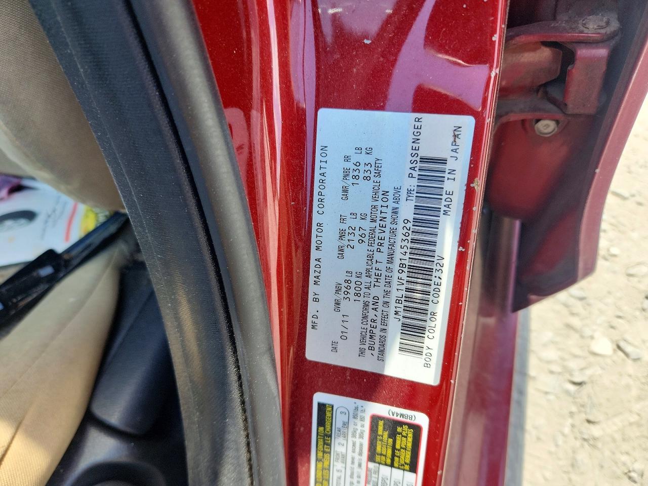 2011 MAZDA 3