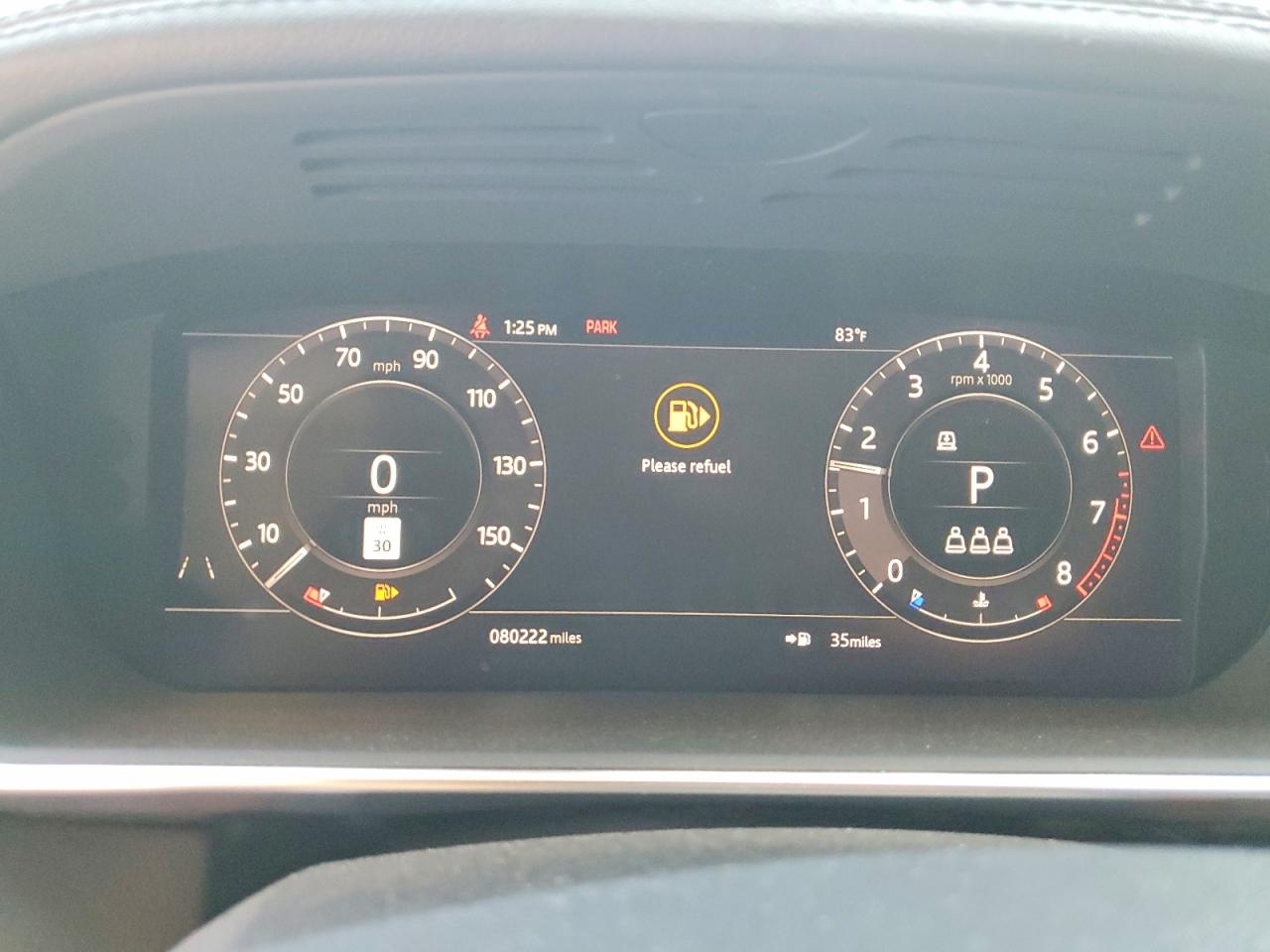 2020 LAND ROVER RANGEROVER