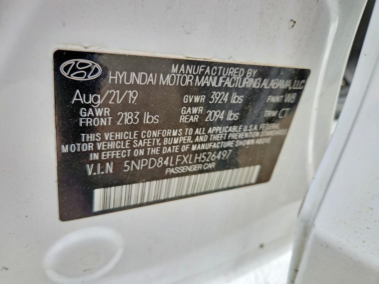 2020 HYUNDAI ELANTRA
