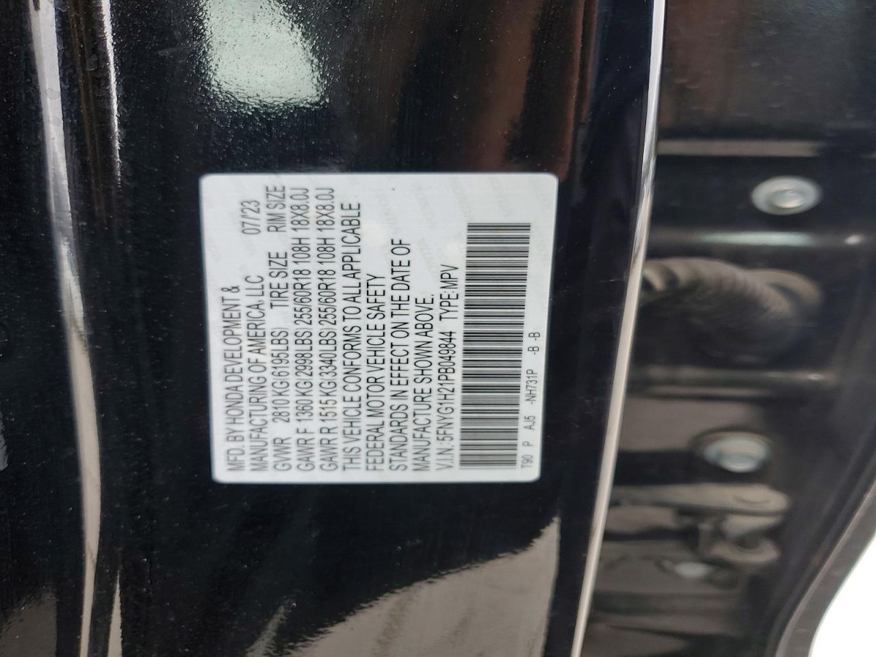 2023 HONDA PILOT