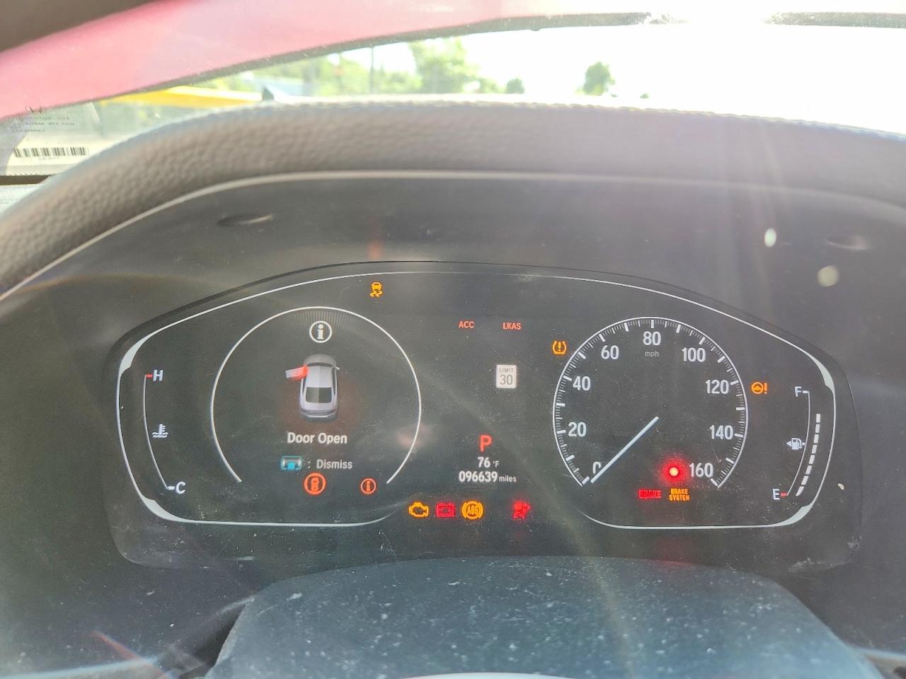 2019 HONDA ACCORD