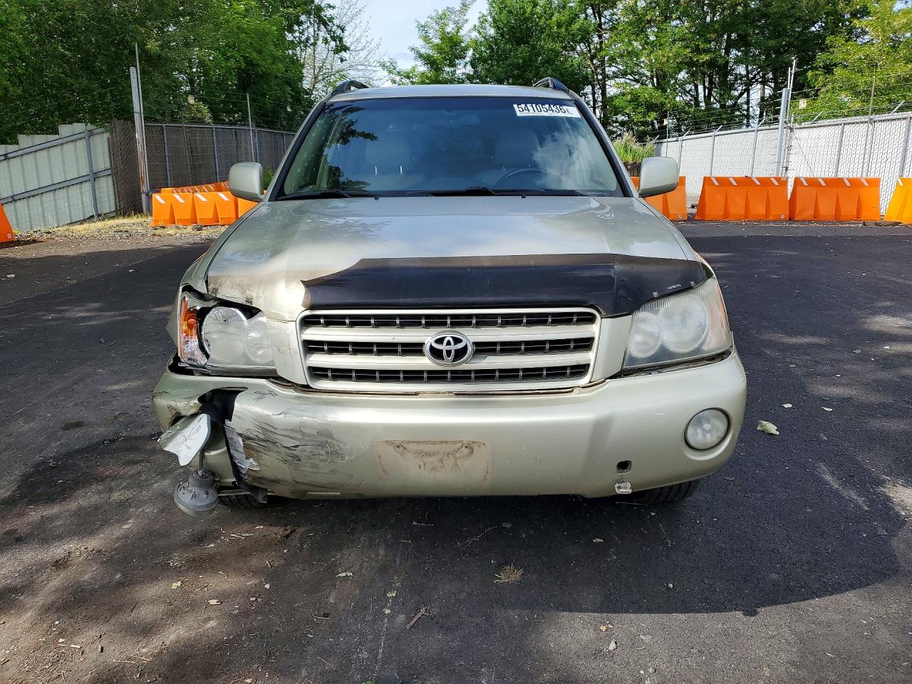 2002 TOYOTA HIGHLANDER