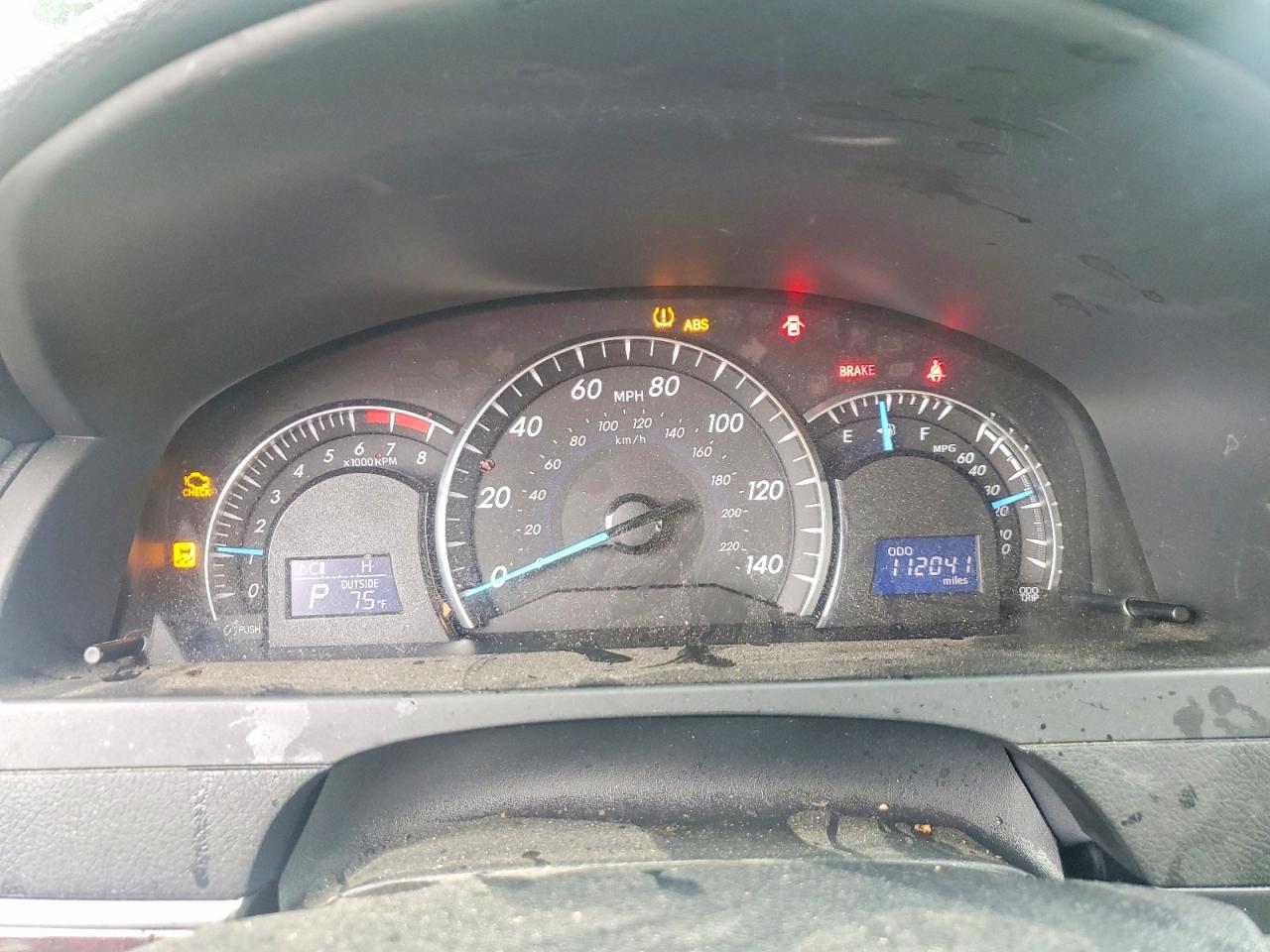 2012 TOYOTA CAMRY