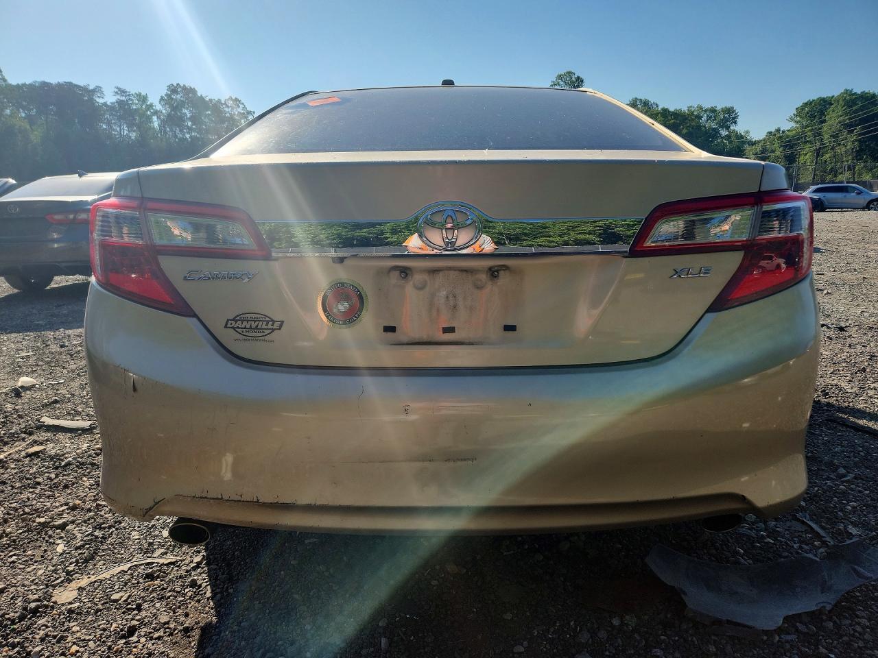 2012 TOYOTA CAMRY